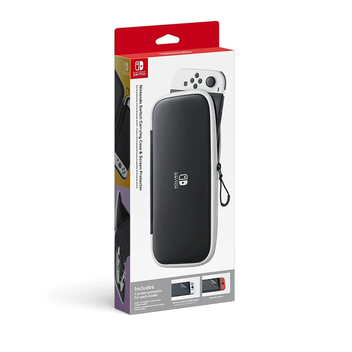 Estuche Nintendo Switch Original Case + Protector de Pantalla