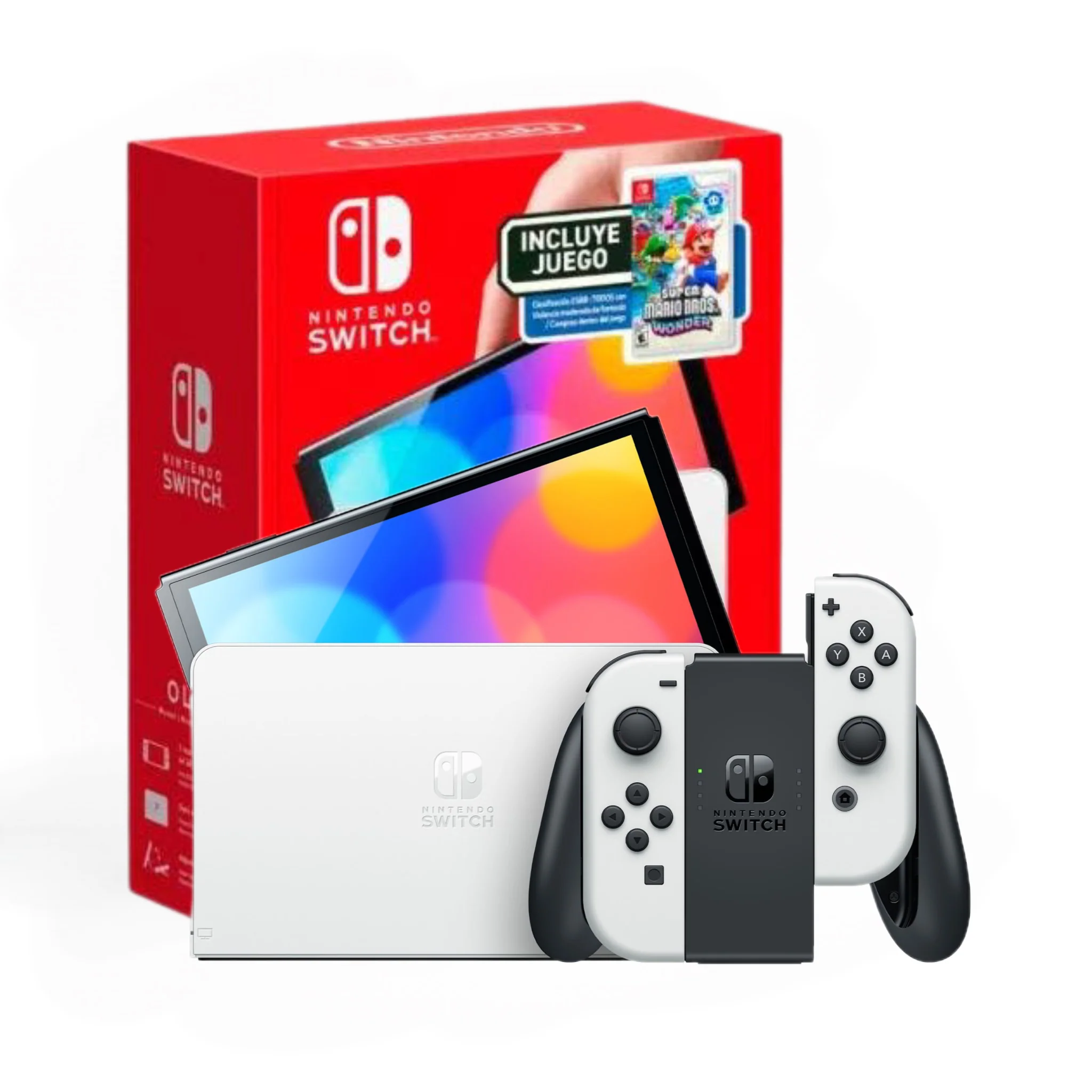 Nintendo Switch OLED + Super Mario Wonder