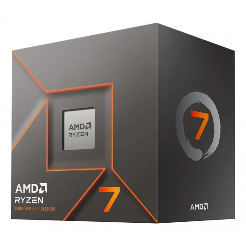 Proces. AMD Ryzen 7 8700F AM5 SIN VIDEO CON COOLER (6699)
