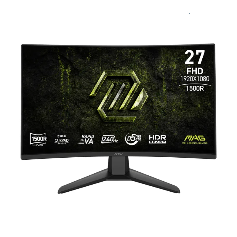 Monitor Msi Mag 274cf X24 27" Va Fhd 240hz 0.5ms Curved Ficha Usa — foto 7