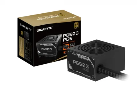 Fuente Gigabyte 650W 80 Plus Gold ATX 3.1 PCIe 5.1 Black
