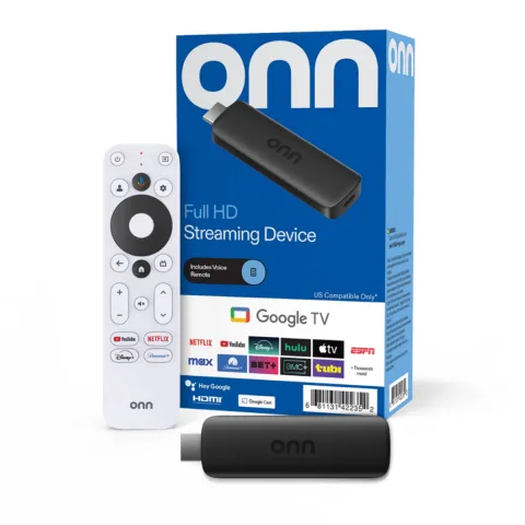 TV Stick Onn Full HD Streaming c/ Google TV